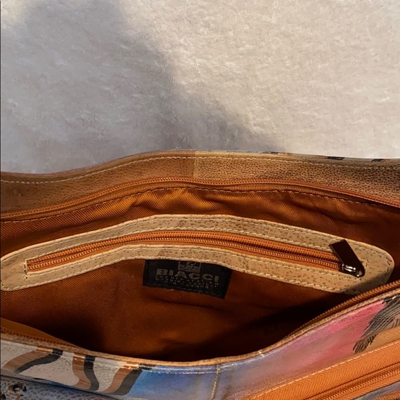 Biacci Leather shoulder bag - Picture 4 of 4